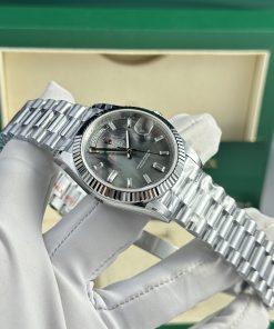 Rolex Day-Date Mother Of Pearl Dial Best Replica Watch QF Factory 36mm (9)