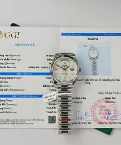 Rolex Day-Date Mother Of Pearl & Moissanite Customs GM Factory 40mm (11)