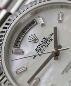 Rolex Day-Date Mother Of Pearl & Moissanite Customs GM Factory 40mm (13)