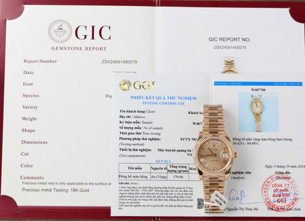 Rolex Day-Date Replica 11 Watch Pink Dial Gold Wrapped GM Factory 40mm (2)