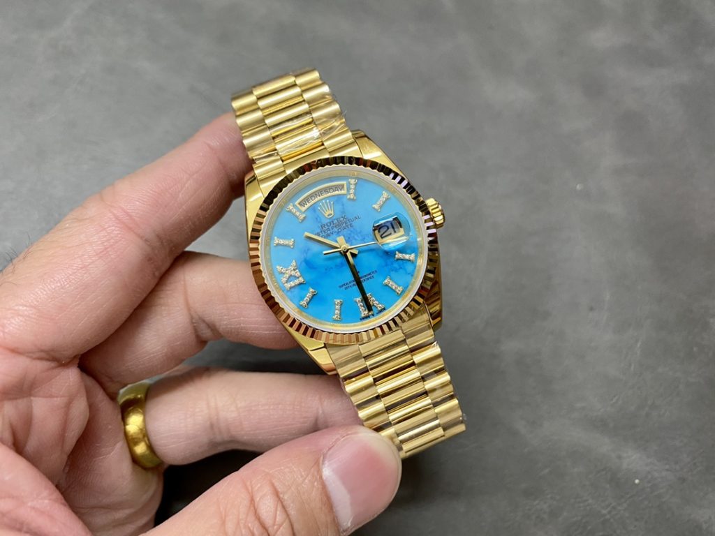 Rolex Day-Date Replica Watch Sky Dial RA Factory 40mm (2)