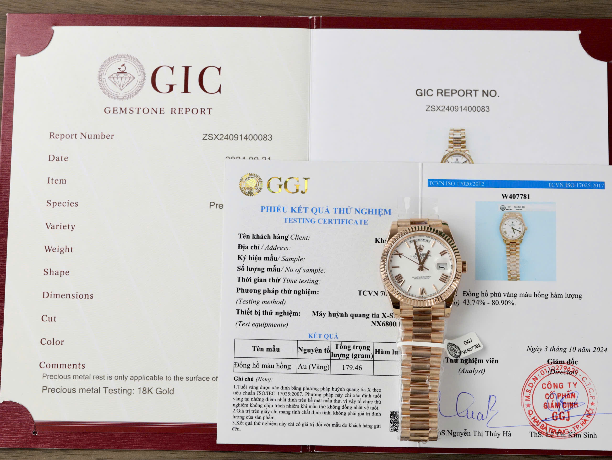 Rolex Day-Date Replica Watch White Dial Gold Wrapped GM Factory 40mm (1) Rolex Day-Date Replica Watch White Dial Gold Wrapped GM Factory 40mm (2)