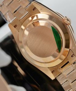 Rolex Day-Date Replica Watch White Dial Gold Wrapped GM Factory 40mm (2)