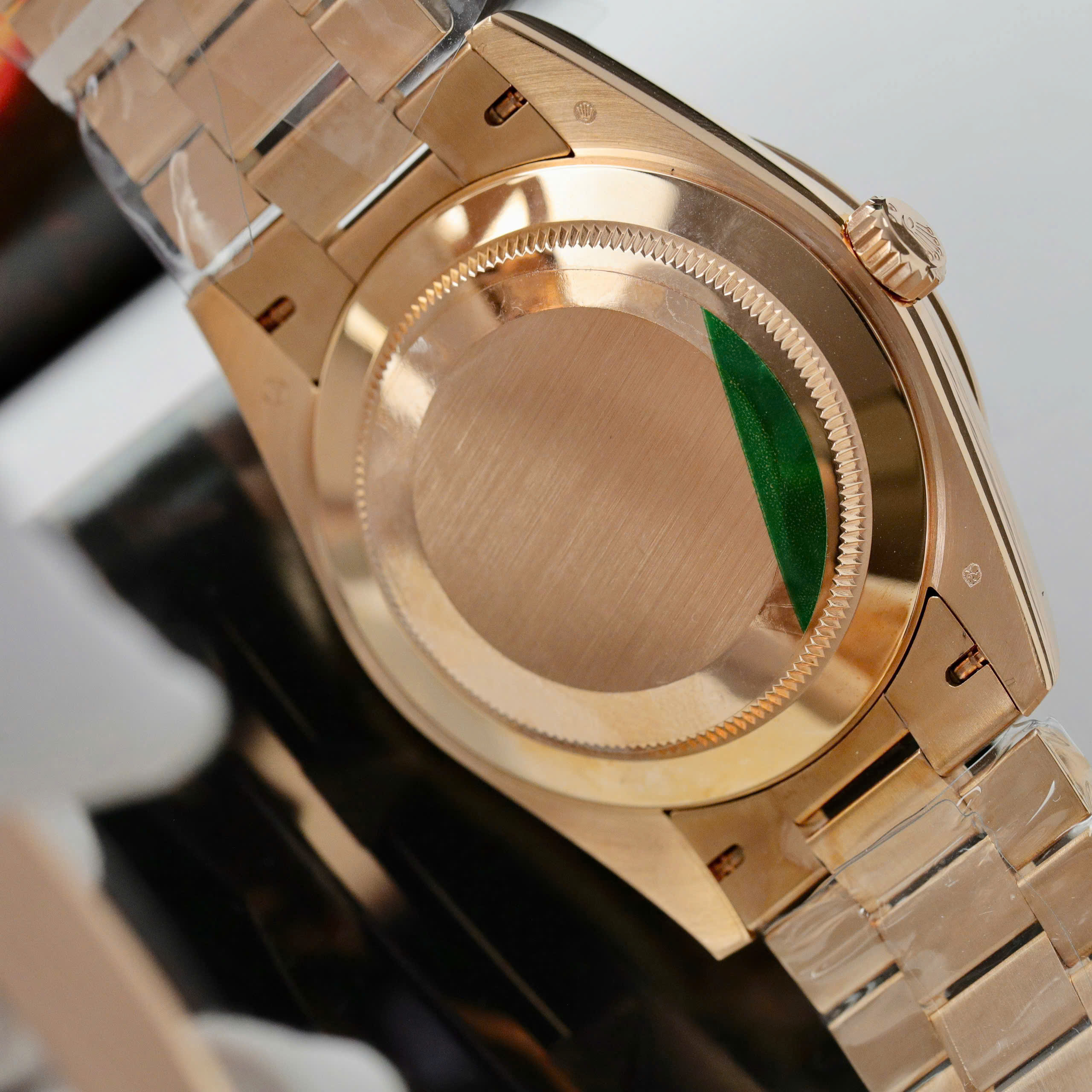 Rolex Day-Date Replica Watch White Dial Gold Wrapped GM Factory 40mm (9) Rolex Day-Date Replica Watch White Dial Gold Wrapped GM Factory 40mm (2)