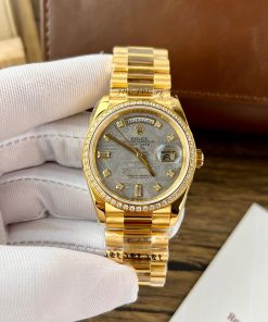 Rolex Day-Date Replica Watches Meteorite Dial RA Factory 36mm (1)
