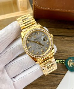 Rolex Day-Date Replica Watches Meteorite Dial RA Factory 36mm (1)