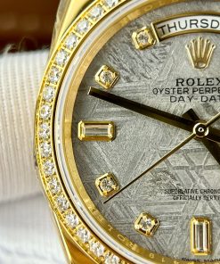 Rolex Day-Date Replica Watches Meteorite Dial RA Factory 36mm (1)
