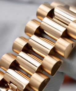 Rolex Day-Date Rose Gold Wrapped Customs Mother Of Pearl Dial & Moissanite GM V3 40mm (14)