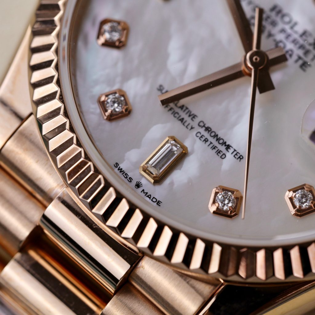 Rolex Day-Date Rose Gold Wrapped Mother Of Pearl Dial GM Factory 36mm (10)