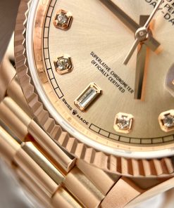 Rolex Day-Date Rose Gold Wrapped Sundust Dial GM Factory 36mm (6)