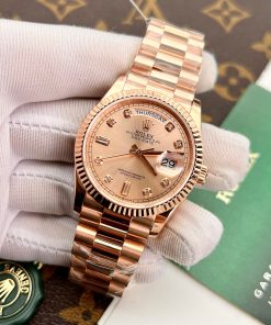 Rolex Day-Date Rose Gold Wrapped Sundust Dial GM Factory 36mm (6)