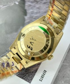 Rolex Day-Date Yellow Champagne Dial Best Replica GM Factory 176 Gram 40mm (1)