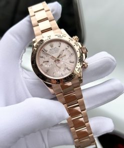 Rolex Daytona 116505 18K Solid Gold Watch with Diamond Numbers (8)