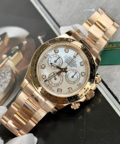 Rolex Daytona 116505 Mother Of Pearl 18K Rose Gold Wrapped 40mm (10)