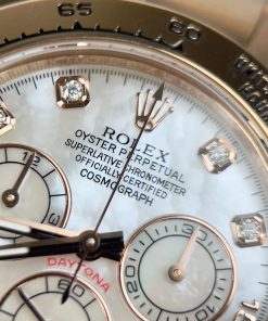 Rolex Daytona 116505 Mother Of Pearl 18K Rose Gold Wrapped 40mm (10)