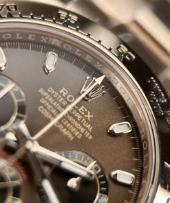Rolex Daytona 116505 Replica Watches 18K Gold Wrapped Chocolate Dial 40mm (1)