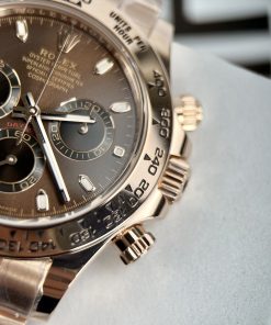 Rolex Daytona 116505 Replica Watches 18K Gold Wrapped Chocolate Dial 40mm (1)
