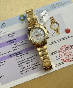 Rolex Daytona 116508 18K Gold Wrapped Mother Of Pearl Dial 40mm (1)