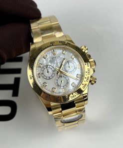 Rolex Daytona 116508 Custom Mother Of Pearl Dial Natural 40mm (1)