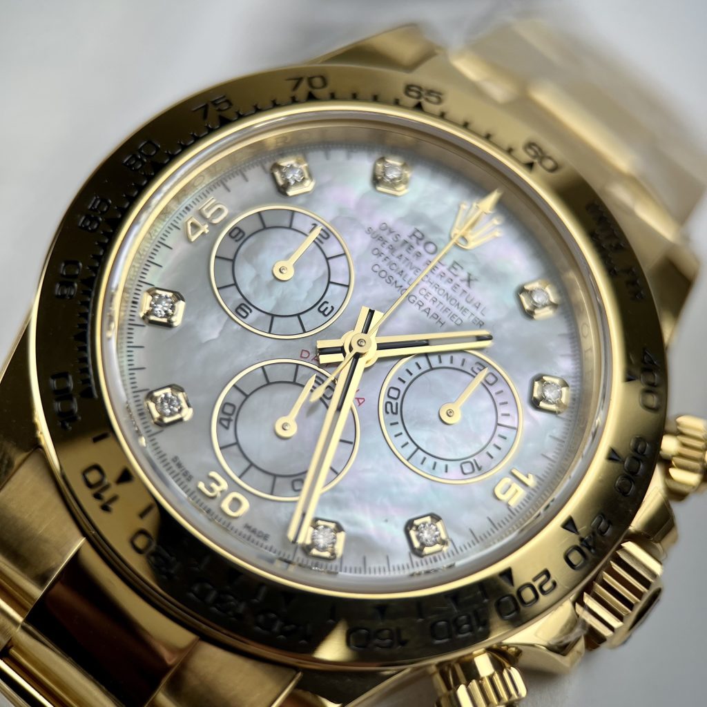 Rolex Daytona 116508 Custom Mother Of Pearl Dial Natural 40mm (1)
