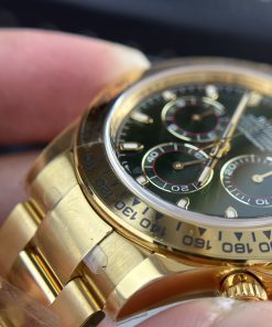 Rolex Daytona 116508 Loki Green Dial Replica Watches Clean Factory 40mm (1)