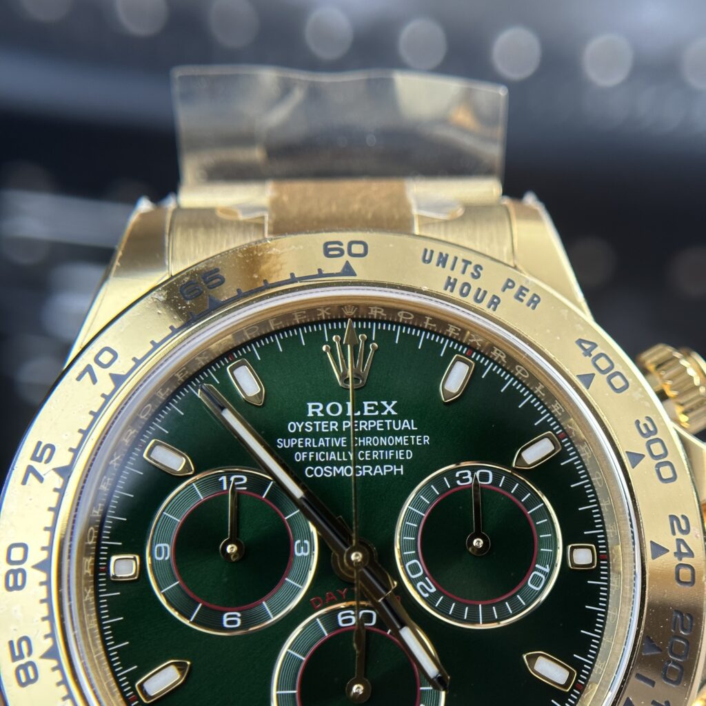 Rolex Daytona 116508 Loki Green Dial Replica Watches Clean Factory 40mm (1)