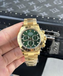 Rolex Daytona 116508 Loki Green Dial Replica Watches Clean Factory 40mm (1)