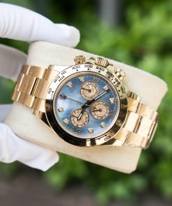 Rolex Daytona 116508 Mother Of Pearl & Moissanite Dial Best Replica Clean Factory 40mm (10)