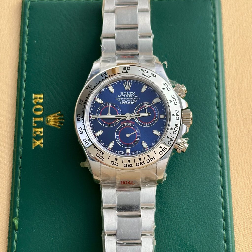 Rolex Daytona 116509 Weight Correction Watch 173gram Blue Dial 40mm (1)