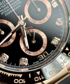 Rolex Daytona 116515LN 18K Gold Wrapped Replica Watch BT Factory 40mm (10)