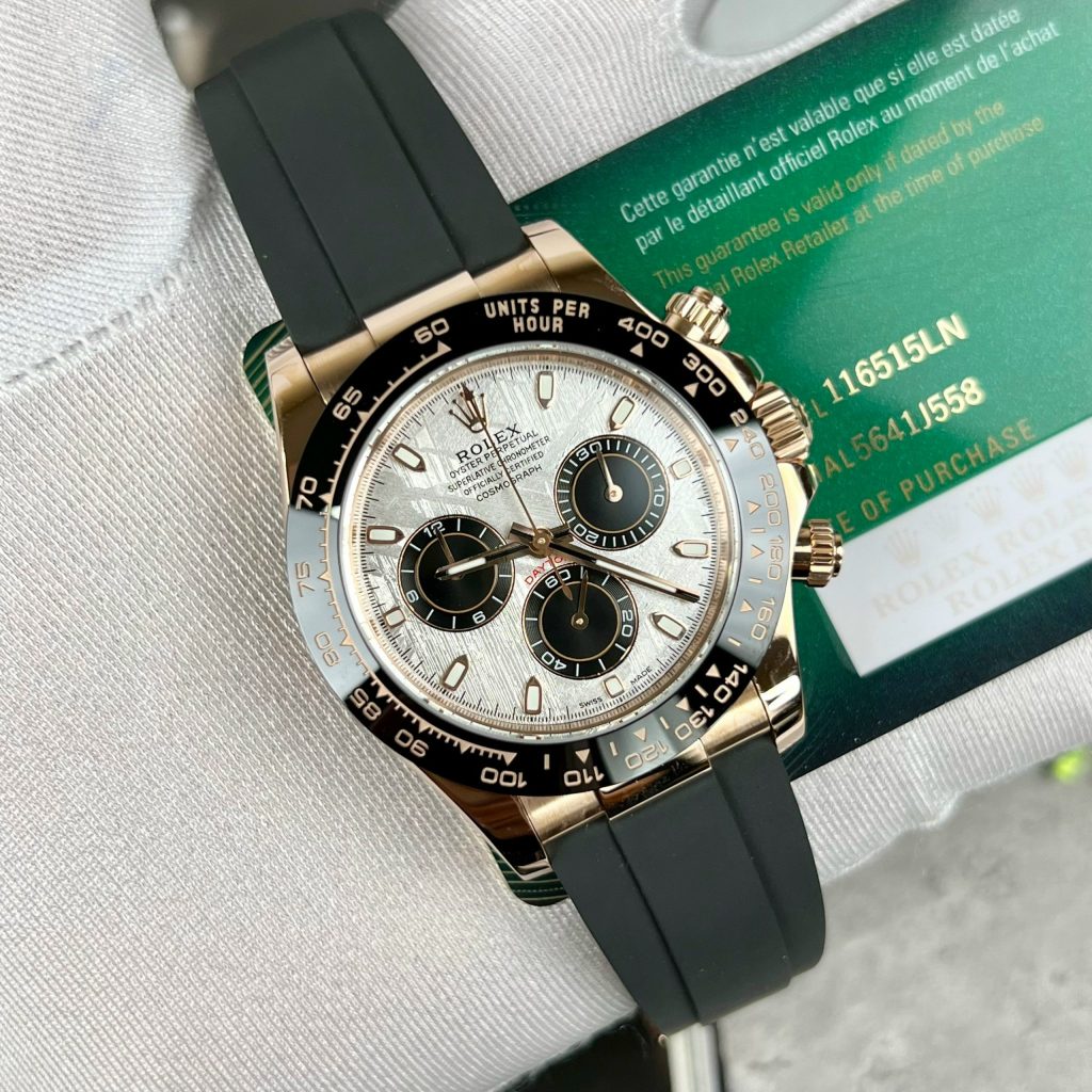 Rolex Daytona 116515LN Customs Meteorite Dial Best Replica 40mm (1)