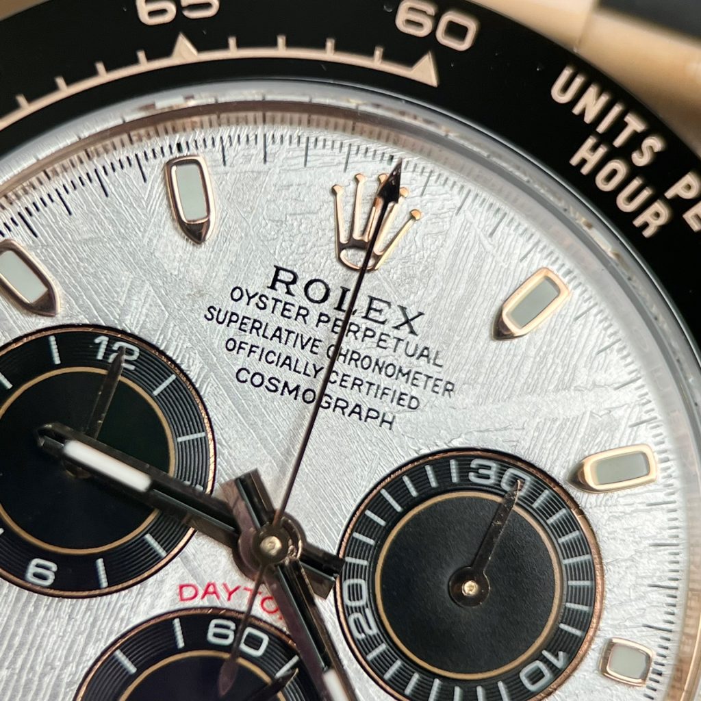 Rolex Daytona 116515LN Customs Meteorite Dial Best Replica 40mm (1)