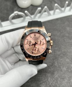 Rolex Daytona 116515LN Real Gold 18K Diamonds Baguette Numerals 40mm (1)