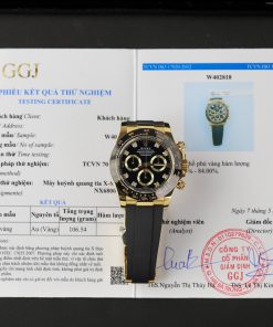 Rolex Daytona 116518LN 18K Gold Wrapped Best Replica Watch 40mm (5)