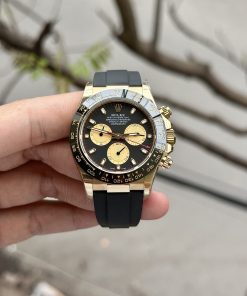 Rolex Daytona 116518LN Replica Watches Yellow & Black Dial 40mm (9)
