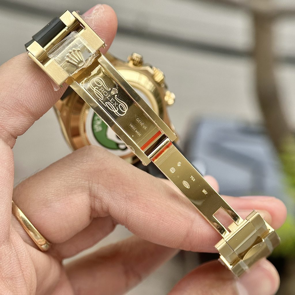 Rolex Daytona 116518LN Replica Watches Yellow & Black Dial 40mm (9)