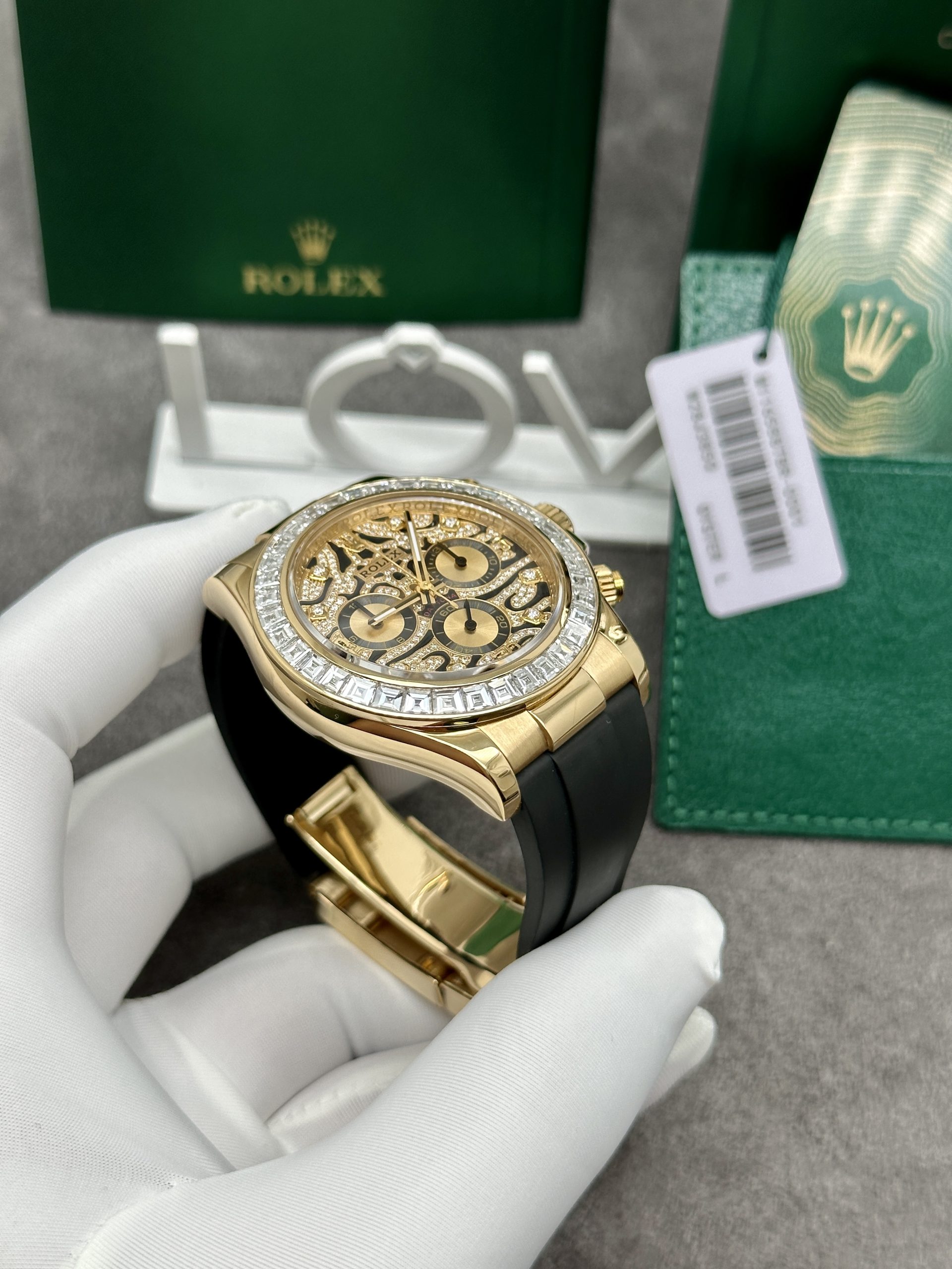 Rolex Daytona 116588TBR Eye Of Tiger Solid Gold Watch