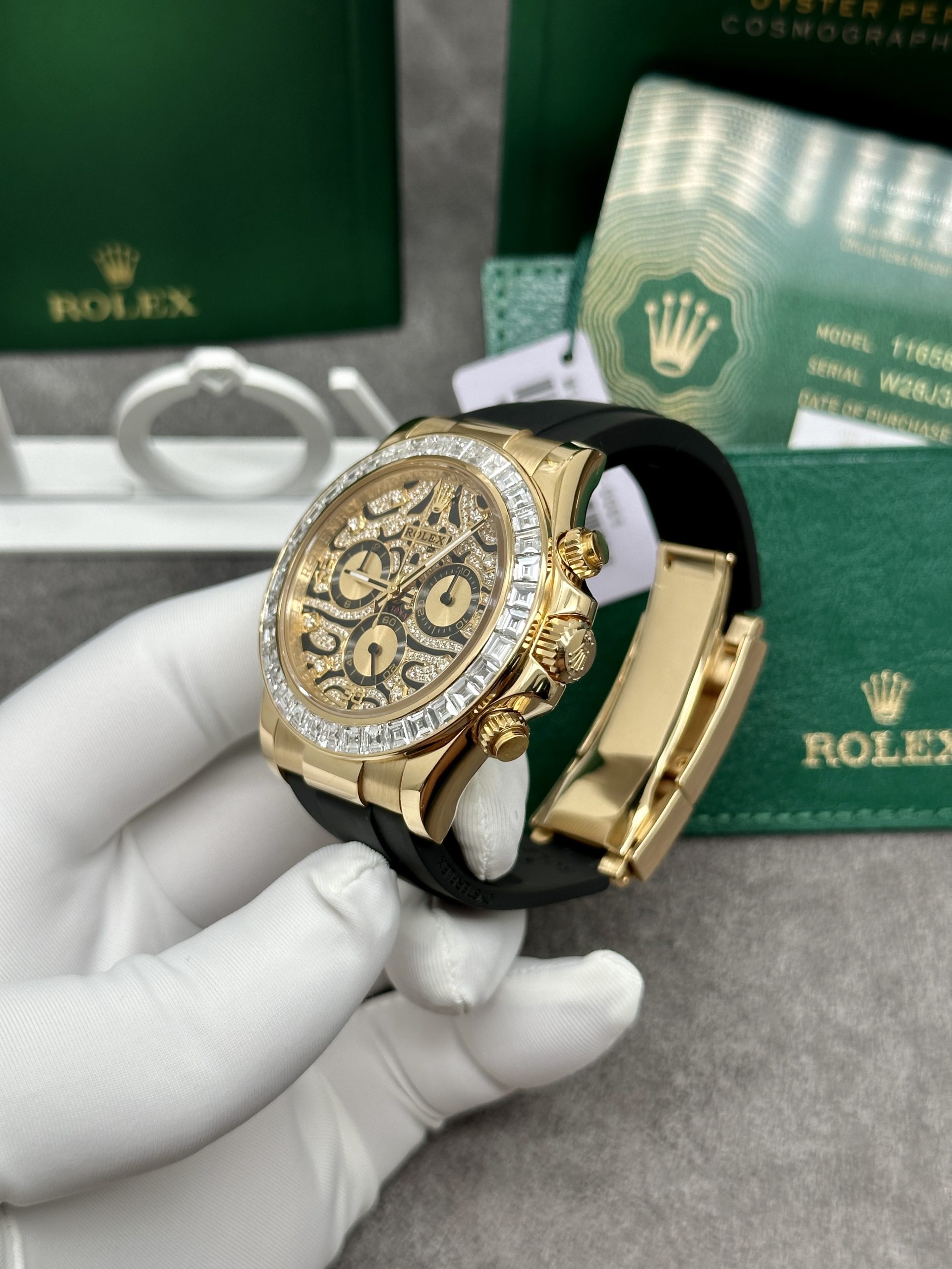 Rolex Daytona 116588TBR Eye Of Tiger Solid Gold Rolex Daytona 116588TBR Eye Of Tiger Solid Gold
