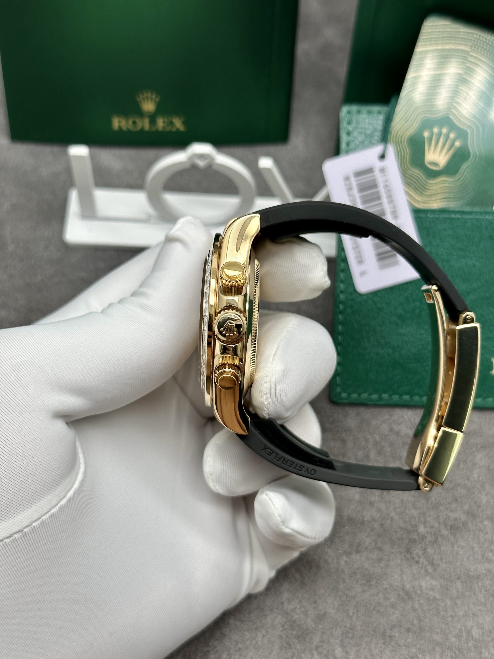 Rolex Daytona 116588TBR Eye Of Tiger Rolex Daytona 116588TBR Eye Of Tiger Solid Gold Watch and Diamonds (1)