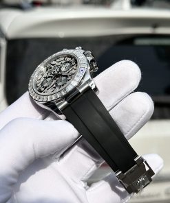 Rolex Daytona 116589TBR Eye Of Tiger Custom Moissanite Diamonds 40mm (2)