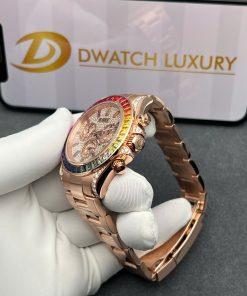 Rolex Daytona 116595RBOW 18K Solid Gold & Naturals Diamonds Gemstones 40mm (1)
