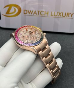 Rolex Daytona 116595RBOW 18K Solid Gold & Naturals Diamonds Gemstones 40mm (1)