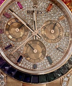 Rolex Daytona 116595RBOWDP Natural Diamond & Ruby Solid Gold Watch (4)