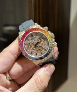 Rolex Daytona 116595RBOWDP Natural Diamond & Ruby Solid Gold Watch (4)