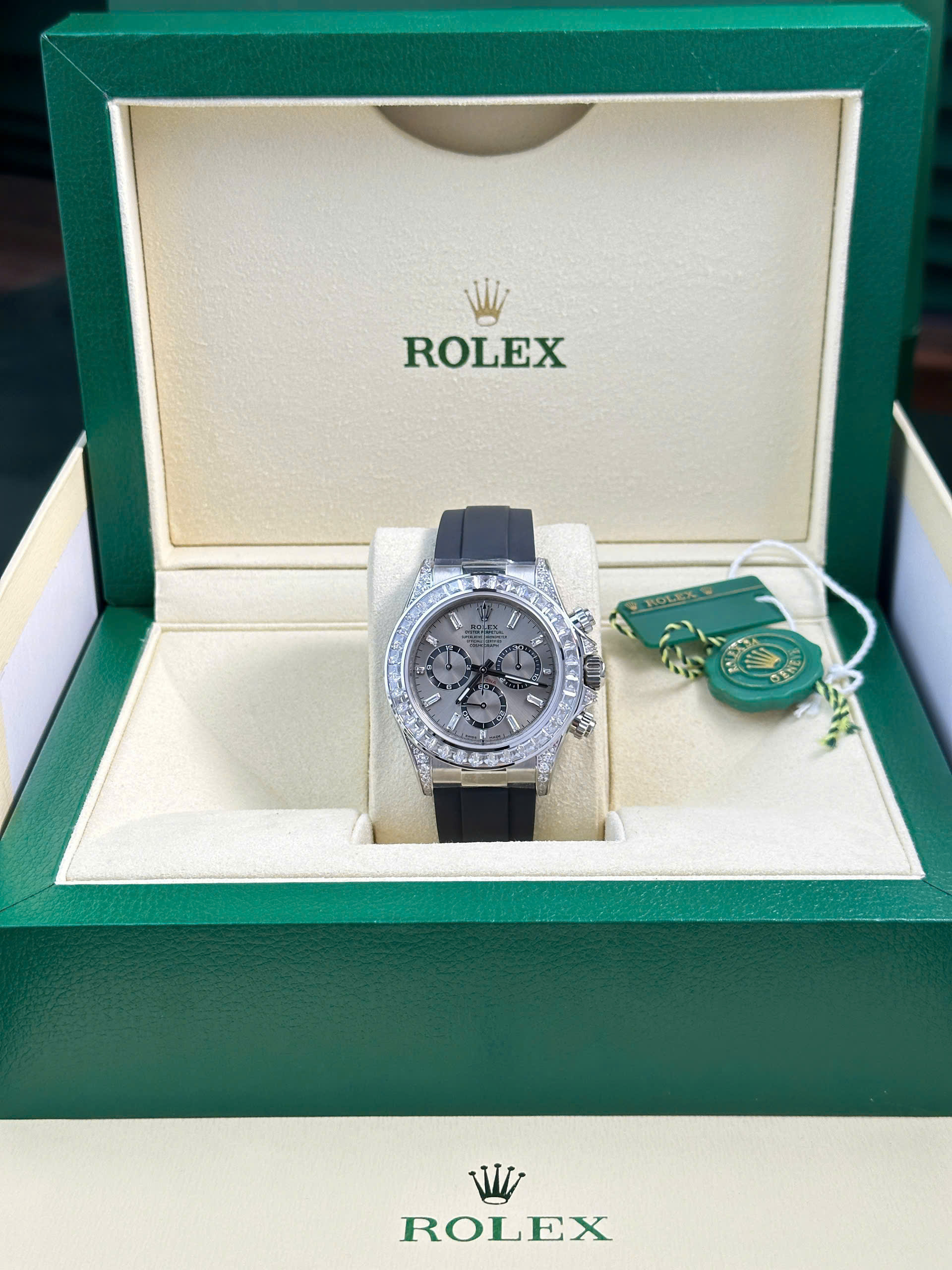 Rolex Daytona 126539TBR Replica Watch Sundust Gray Dial 40mm (2) Rolex Daytona 126539TBR Replica Watch Sundust Gray Dial 40mm (1)