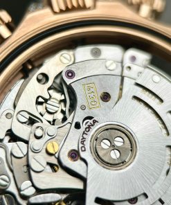 Rolex Daytona 18K Rose Gold Wrapped and Moissanite Diamonds Rep 11