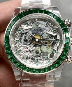 Rolex Daytona AET Remould Best Replica Watch Customize Sapphire Gemstone 40mm (2)