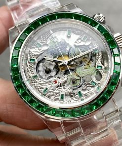 Rolex Daytona AET Remould Best Replica Watch Customize Sapphire Gemstone 40mm (2)