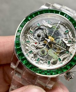 Rolex Daytona AET Remould Best Replica Watch Customize Sapphire Gemstone 40mm (2)