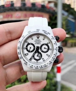 Rolex Daytona AET Remould Ceramic White Replica Watches 40mm (1)